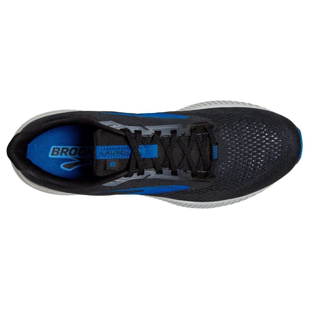 'Brooks' Men's Launch GTS 8 - Black / Grey / Blue 5 'Brooks' Men's Launch GTS 8 - Black / Grey / Blue