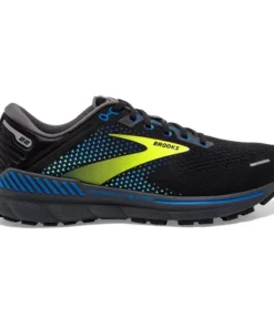 'Brooks' Men's Adrenaline GTS 22 - Black / Blue / Nightlife