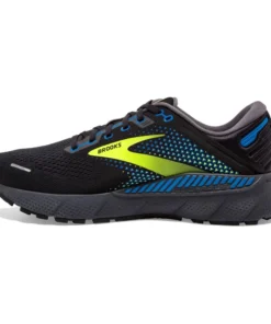 'Brooks' Men's Adrenaline GTS 22 - Black / Blue / Nightlife