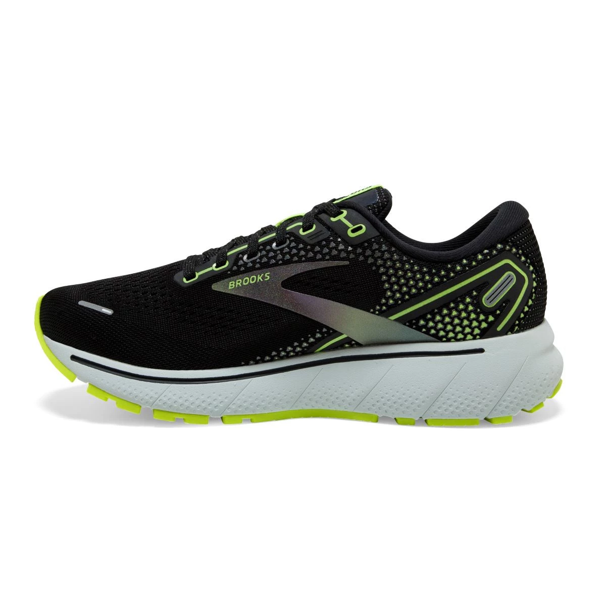'Brooks' Men's Ghost 14 - Black / Nightlife 7 'Brooks' Men's Ghost 14 - Black / Nightlife