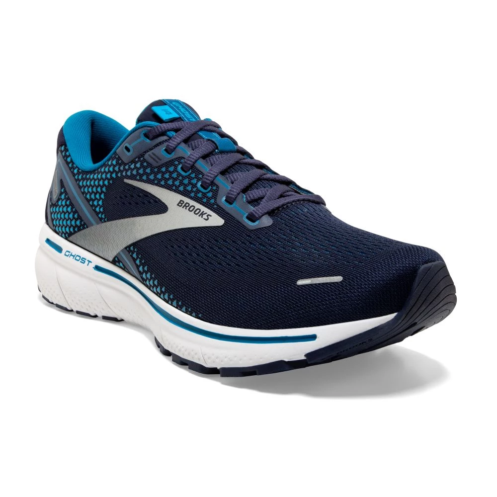 'Brooks' Men's Ghost 14 - Navy / Stellar / White 4 'Brooks' Men's Ghost 14 - Navy / Stellar / White