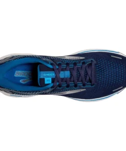 'Brooks' Men's Ghost 14 - Navy / Stellar / White 10 'Brooks' Men's Ghost 14 - Navy / Stellar / White