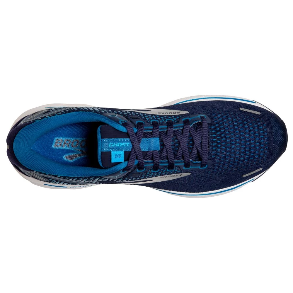 'Brooks' Men's Ghost 14 - Navy / Stellar / White 5 'Brooks' Men's Ghost 14 - Navy / Stellar / White