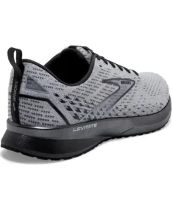 'Brooks' Men's Levitate 5 - Grey / Blackened Pearl / Black 13 'Brooks' Men's Levitate 5 - Grey / Blackened Pearl / Black