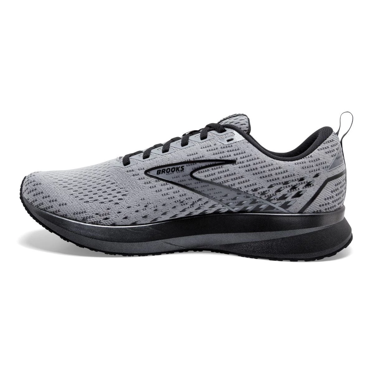 'Brooks' Men's Levitate 5 - Grey / Blackened Pearl / Black 7 'Brooks' Men's Levitate 5 - Grey / Blackened Pearl / Black