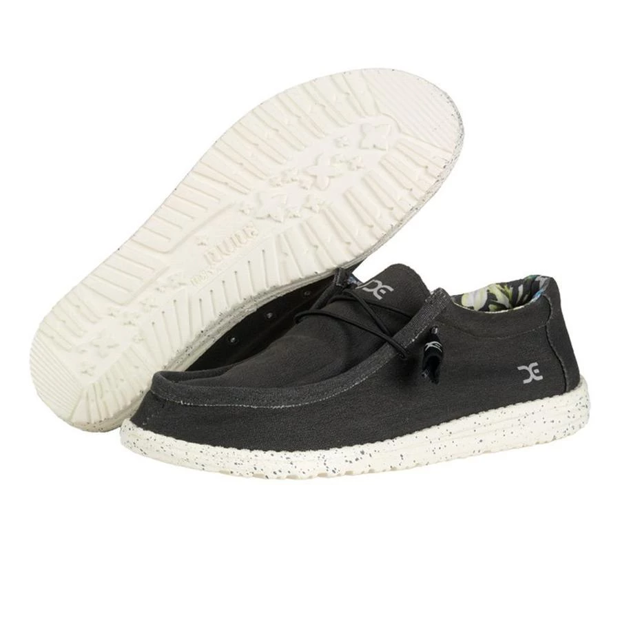 'Hey Dude' Men's Wally Stretch - Black 8 'Hey Dude' Men's Wally Stretch - Black