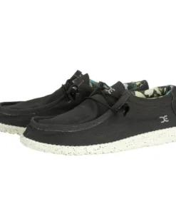 'Hey Dude' Men's Wally Stretch - Black