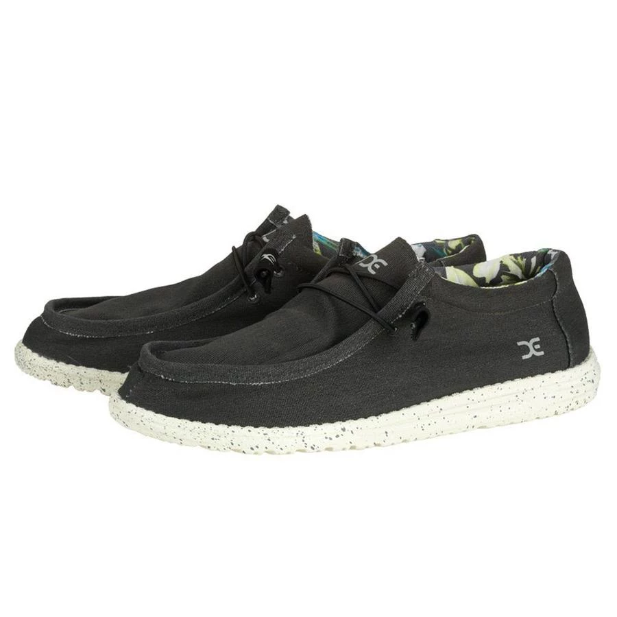 'Hey Dude' Men's Wally Stretch - Black 3 'Hey Dude' Men's Wally Stretch - Black