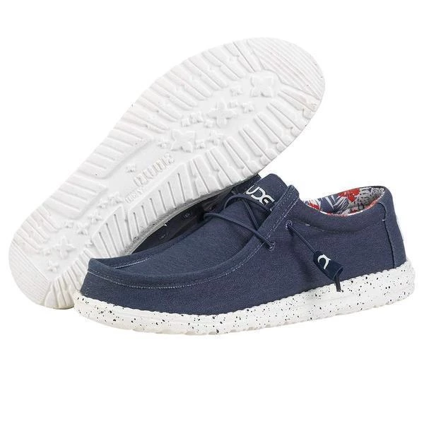 'Hey Dude' Men's Wally Stretch - Blue 8 'Hey Dude' Men's Wally Stretch - Blue