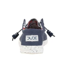 'Hey Dude' Men's Wally Stretch - Blue 11 'Hey Dude' Men's Wally Stretch - Blue