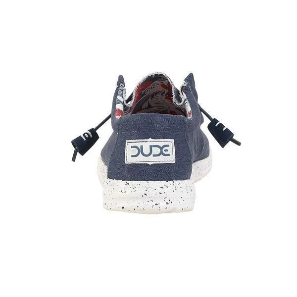 'Hey Dude' Men's Wally Stretch - Blue 6 'Hey Dude' Men's Wally Stretch - Blue