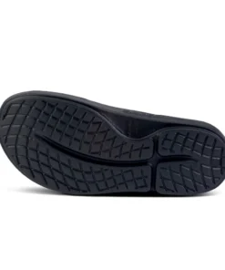 'OOFOS' Women's OOahh Slide Limited Edition - Black / Champagne Pop 10 'OOFOS' Women's OOahh Slide Limited Edition - Black / Champagne Pop