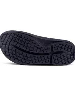'OOFOS' Women's OOahh Slide Limited Edition - Black / Snake