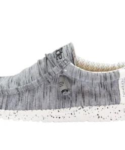 'Hey Dude' Men's Wally Stretch - Stone/White