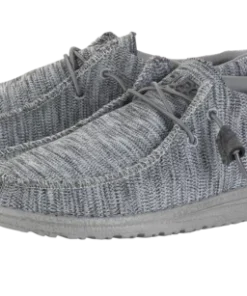 'Hey Dude' Men's Wally B Sox - Grey