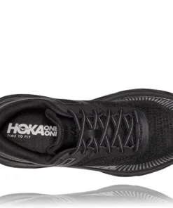 'HOKA' Men's Bondi 7 - Black / Black (Extra Wide)