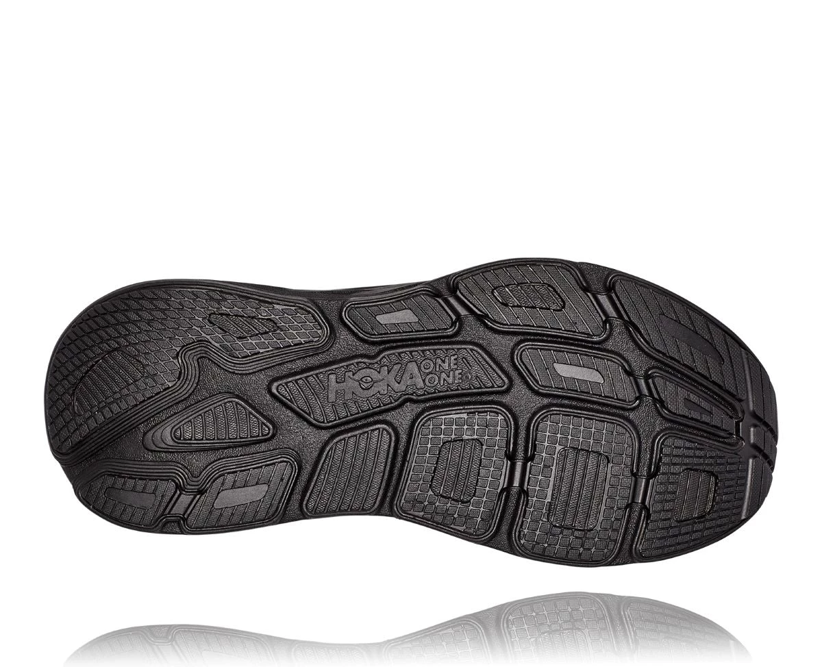 'HOKA' Men's Bondi 7 - Black / Black (Extra Wide) 5 'HOKA' Men's Bondi 7 - Black / Black (Extra Wide)