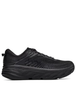 'HOKA' Men's Bondi 7 - Black / Black (Extra Wide) 10 'HOKA' Men's Bondi 7 - Black / Black (Extra Wide)