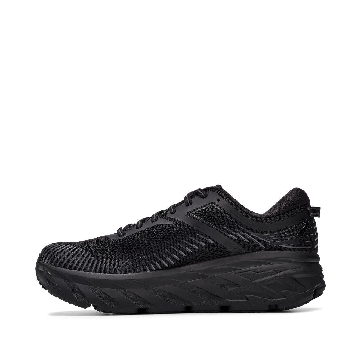 'HOKA' Men's Bondi 7 - Black / Black (Extra Wide) 7 'HOKA' Men's Bondi 7 - Black / Black (Extra Wide)