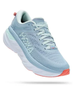 'HOKA' Women's Bondi 7 - Blue Fog / Blue Glass