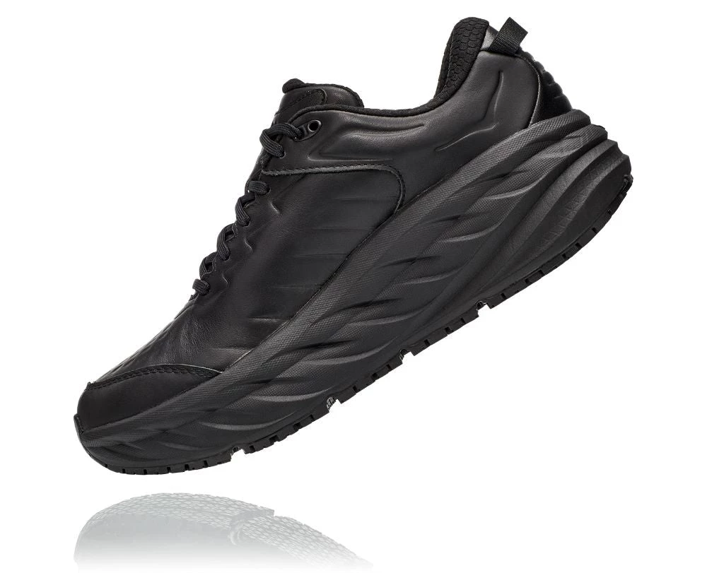 'HOKA' Men's Bondi SR - Black / Black (Wide) 7 'HOKA' Men's Bondi SR - Black / Black (Wide)