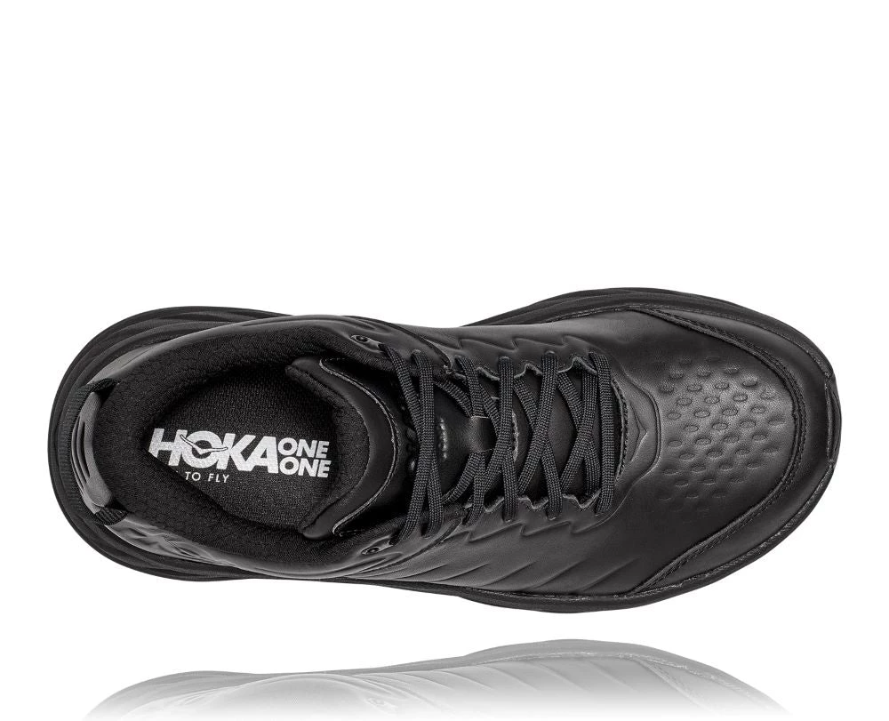 'HOKA' Men's Bondi SR - Black / Black (Wide) 4 'HOKA' Men's Bondi SR - Black / Black (Wide)