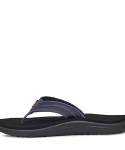 'Teva' Men's Voya Canvas Flip Sandal - Blue Indigo