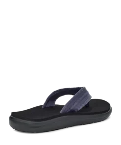 'Teva' Men's Voya Canvas Flip Sandal - Blue Indigo