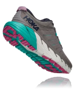 'HOKA' Women's Gaviota 3 - Sharkskin / Outer Space