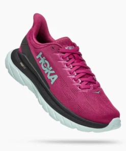 'HOKA' Women's Mach 4 - Festival Fuchsia / Black