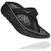'HOKA' Women's Ora Recovery Flip - Black / Dark Grey 1 'HOKA' Women's Ora Recovery Flip - Black / Dark Grey