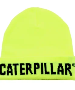 'Caterpillar' Men's Flashlight Insulated Beanie - Hi-Vis Yellow
