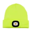 'Caterpillar' Men's Flashlight Insulated Beanie - Hi-Vis Yellow 2 'Caterpillar' Men's Flashlight Insulated Beanie - Hi-Vis Yellow