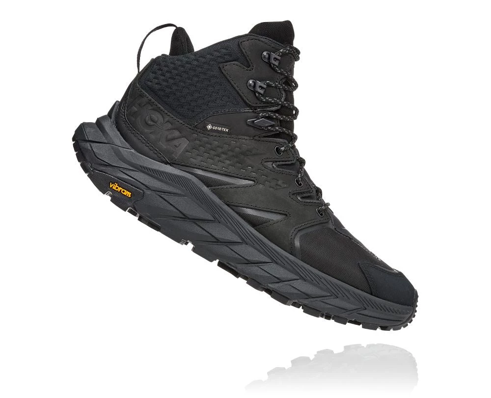 'HOKA' Men's Anacapa Mid GTX - Black / Black 6 'HOKA' Men's Anacapa Mid GTX - Black / Black