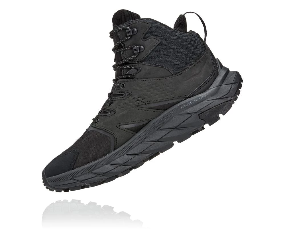 'HOKA' Men's Anacapa Mid GTX - Black / Black 7 'HOKA' Men's Anacapa Mid GTX - Black / Black