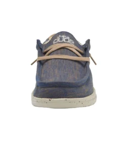 'Hey Dude' Men's Wally Free - Natural Blue