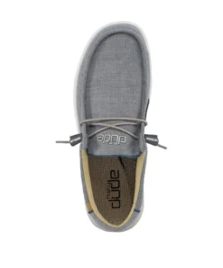 'Hey Dude' Men's Wally Free - Ash 10 'Hey Dude' Men's Wally Free - Ash