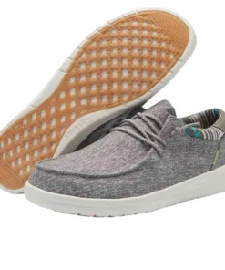 'Hey Dude' Men's Paul Chambray - Grey