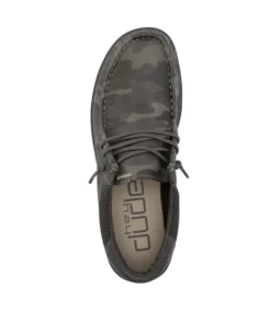 'Hey Dude' Men's Paul Recycled Leather - Arctic Camo