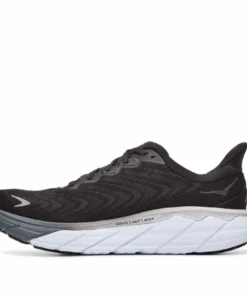 'HOKA' Men's Arahi 6 - Black / White (Wide) 11 'HOKA' Men's Arahi 6 - Black / White (Wide)