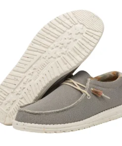 'Hey Dude' Men's Wally Eco Sox - Cobblestone