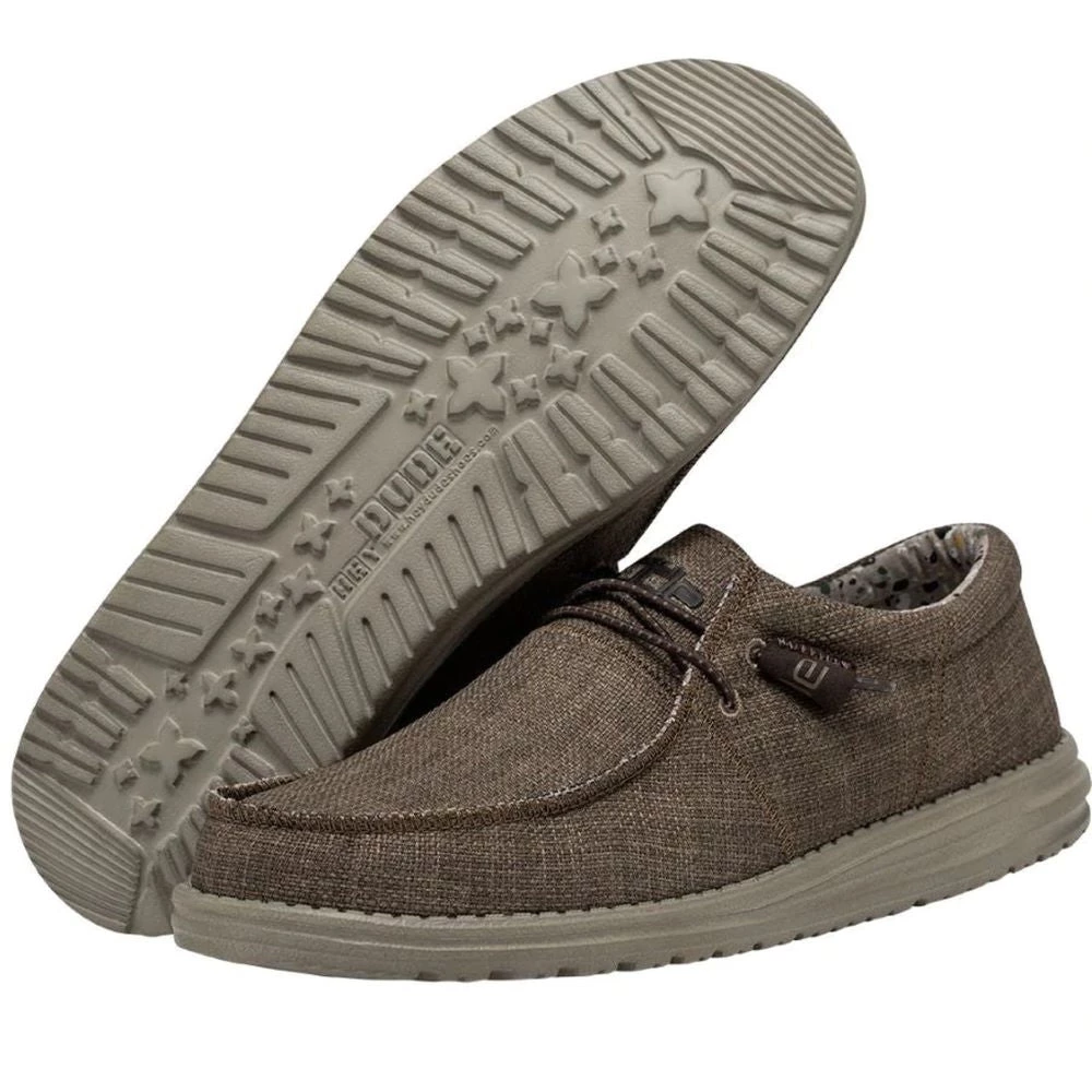 'Hey Dude' Men's Wally Tri - Caribou 5 'Hey Dude' Men's Wally Tri - Caribou