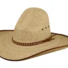 HAT BIZ, INC Men 'Lone Star' 116TMVBE - Hamilton Straw Cowboy Hat - Tan