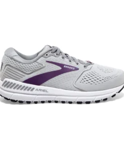 'Brooks' Women's Ariel 20 - Oyster / Alloy / Grape