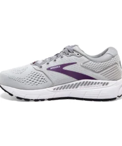 'Brooks' Women's Ariel 20 - Oyster / Alloy / Grape 12 'Brooks' Women's Ariel 20 - Oyster / Alloy / Grape