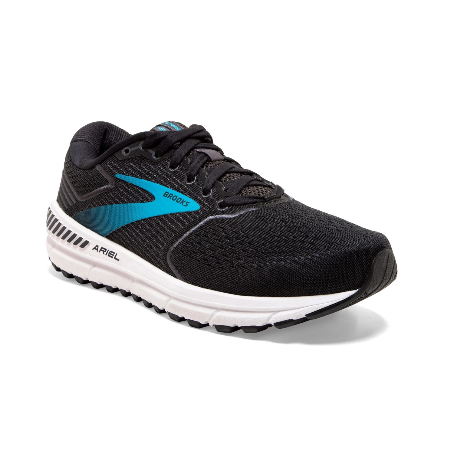 'Brooks' Women's Ariel 20 - Black / Ebony / Blue 4 'Brooks' Women's Ariel 20 - Black / Ebony / Blue