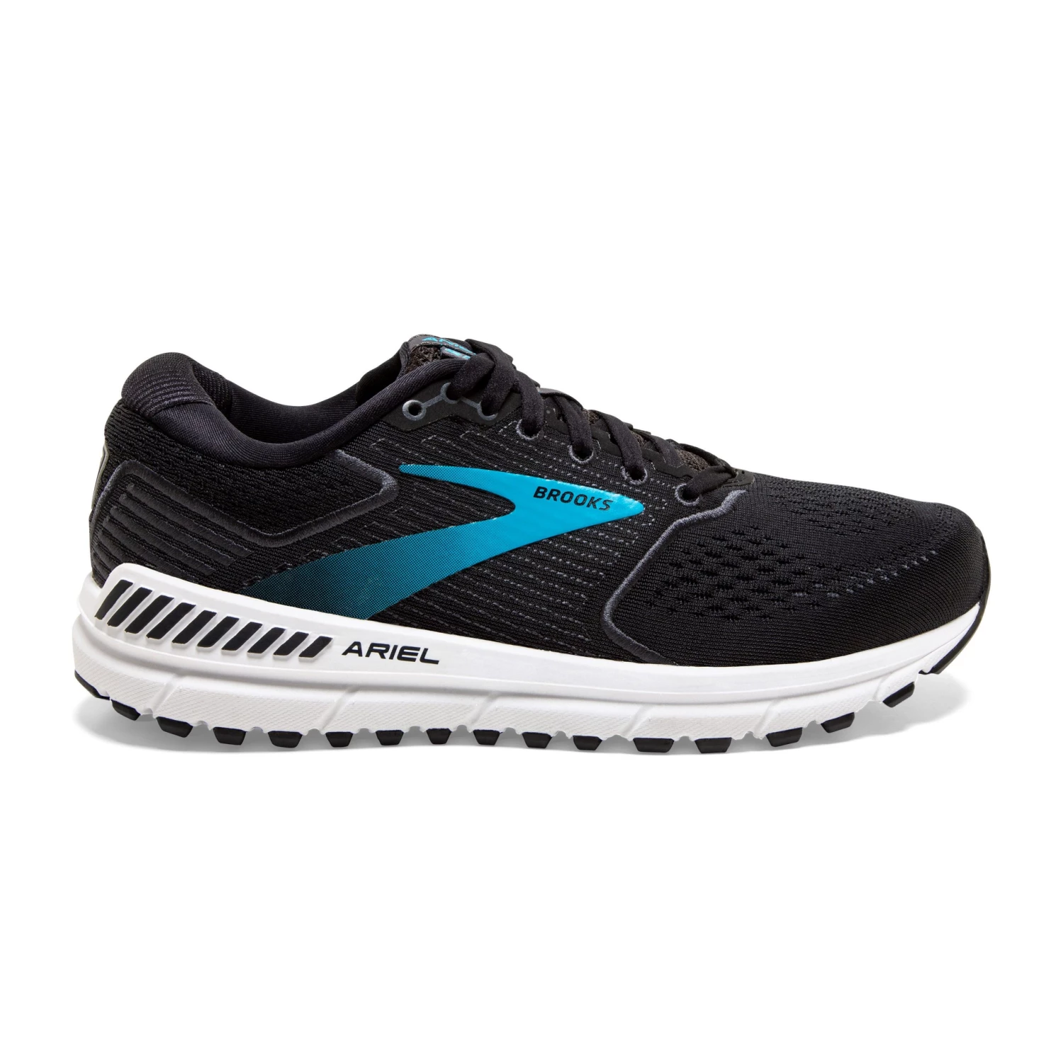 'Brooks' Women's Ariel 20 - Black / Ebony / Blue 3 'Brooks' Women's Ariel 20 - Black / Ebony / Blue