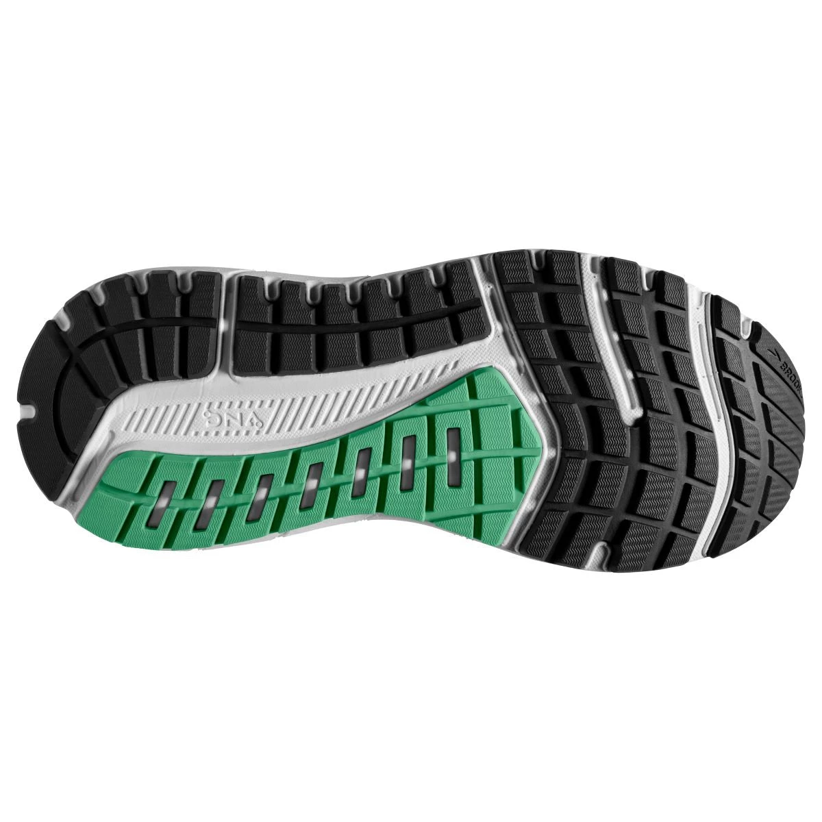 'Brooks' Women's Ariel 20 - Alloy / Blackened Pearl / Green 6 'Brooks' Women's Ariel 20 - Alloy / Blackened Pearl / Green