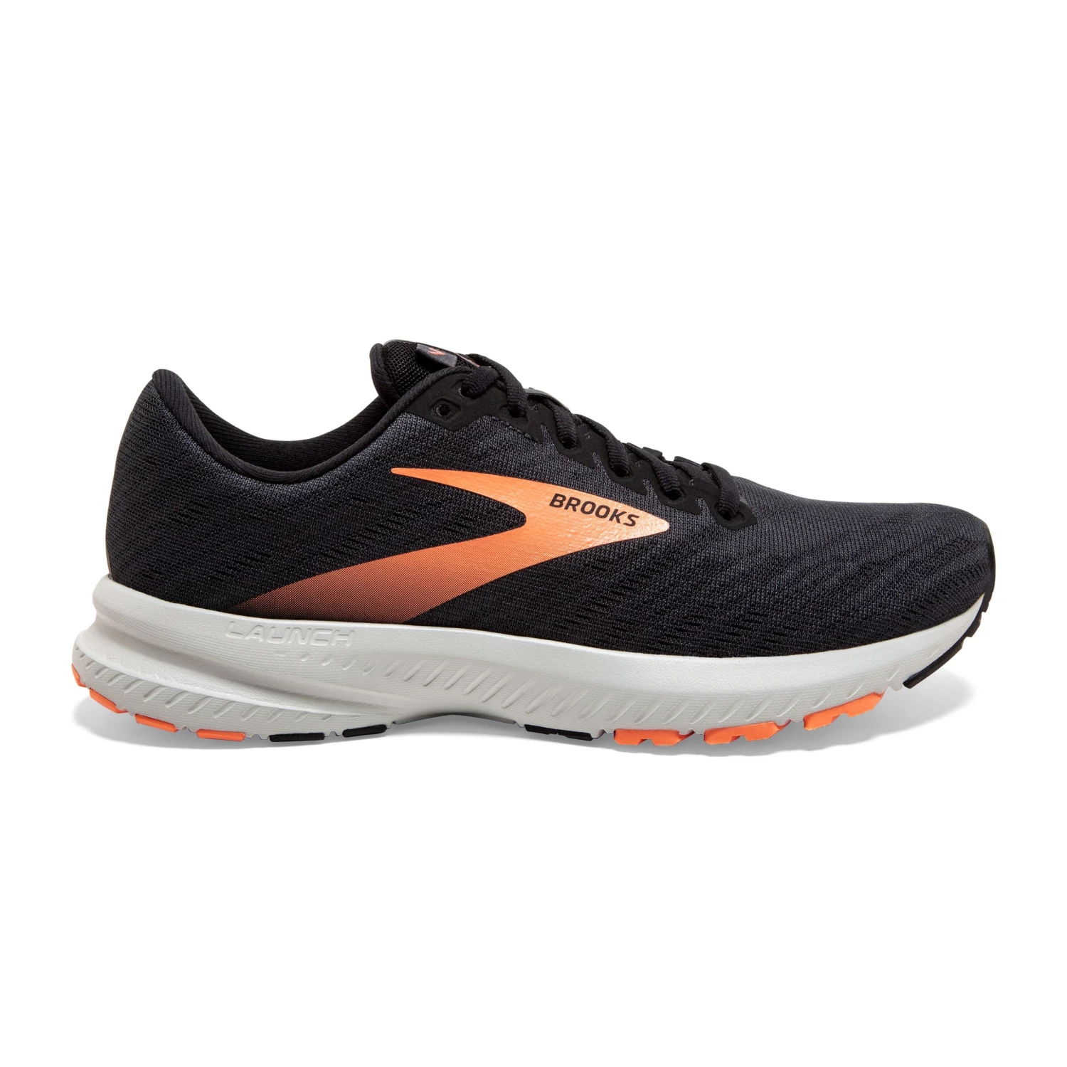 'Brooks' Women's Launch 7 - Black / Cantaloupe 3 'Brooks' Women's Launch 7 - Black / Cantaloupe