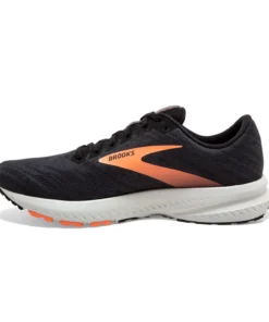 'Brooks' Women's Launch 7 - Black / Cantaloupe 13 'Brooks' Women's Launch 7 - Black / Cantaloupe